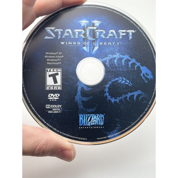 StarCraft 2 II : Wings of Liberty (Windows PC, 2010) Complete in Box CIB Used - Picture 9 of 10